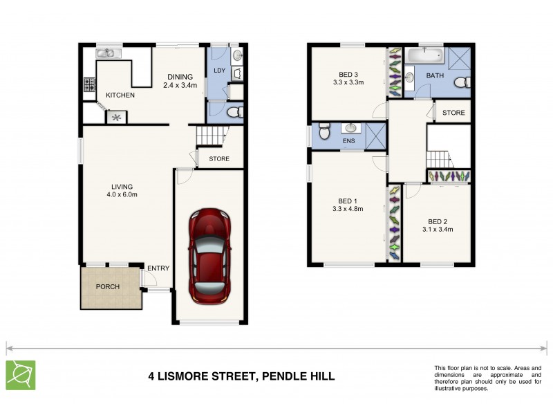 4 Lismore Street, Pendle Hill NSW 2145 Floorplan
