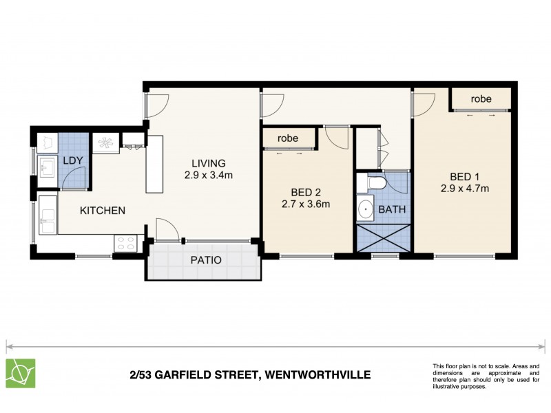 2/53 Garfield Street, Wentworthville NSW 2145 Floorplan