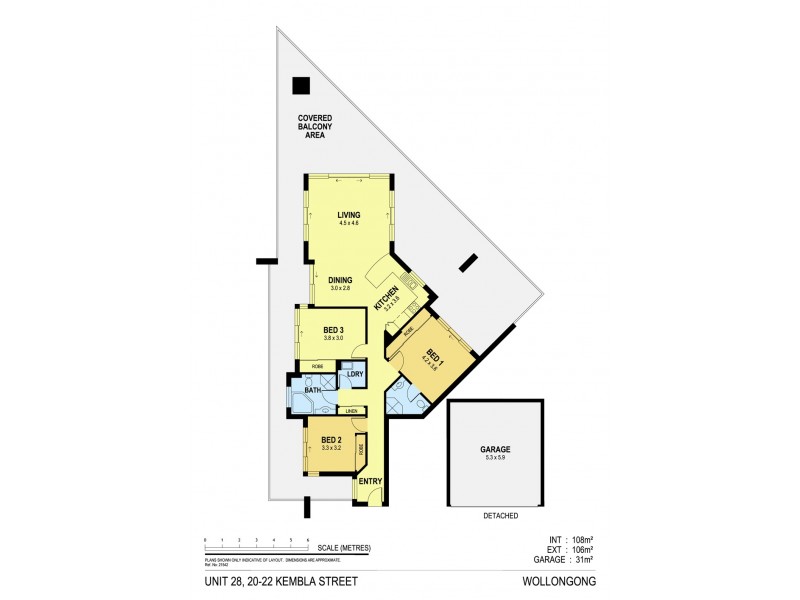 28/20-22 Kembla Street, North Wollongong NSW 2500 Floorplan