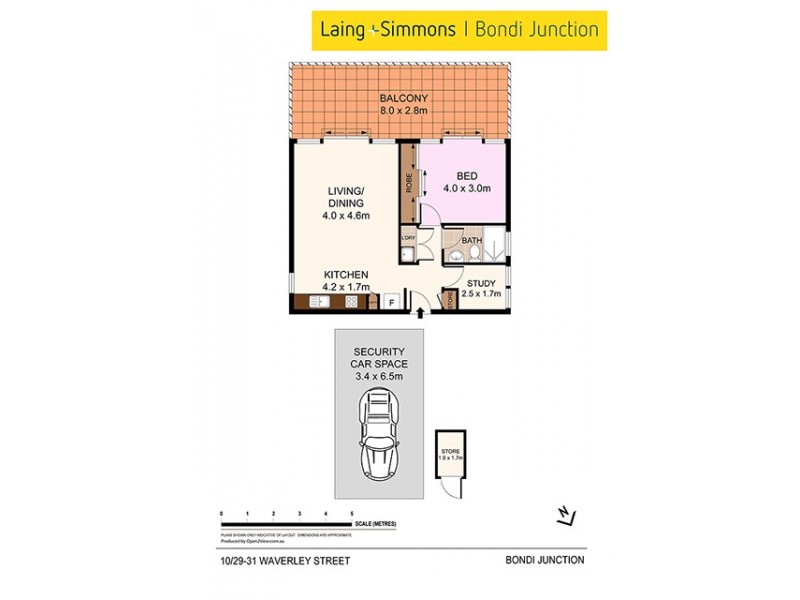 10/29-31 Waverley Street,, Bondi Junction NSW 2022 Floorplan