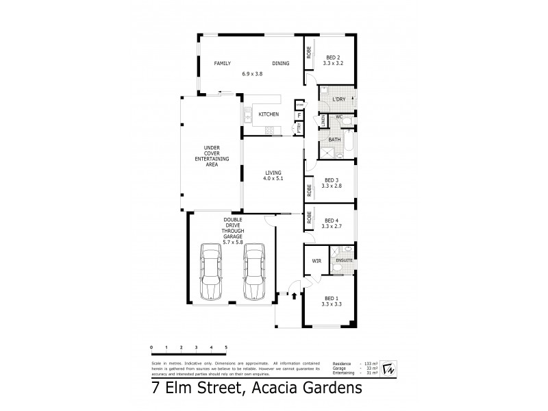 7 Elm Street, Acacia Gardens NSW 2763 Floorplan