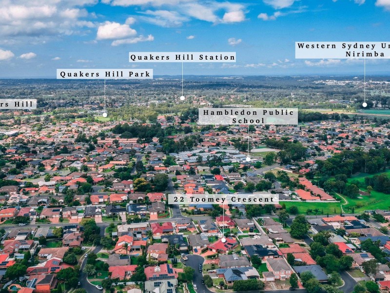 22 Toomey Crescent, Quakers Hill NSW 2763