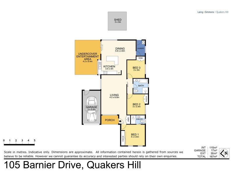 105 Barnier Drive, Quakers Hill NSW 2763