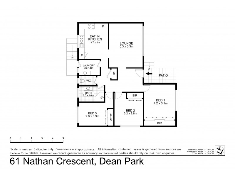 61  Nathan Crescent, Dean Park NSW 2761 Floorplan