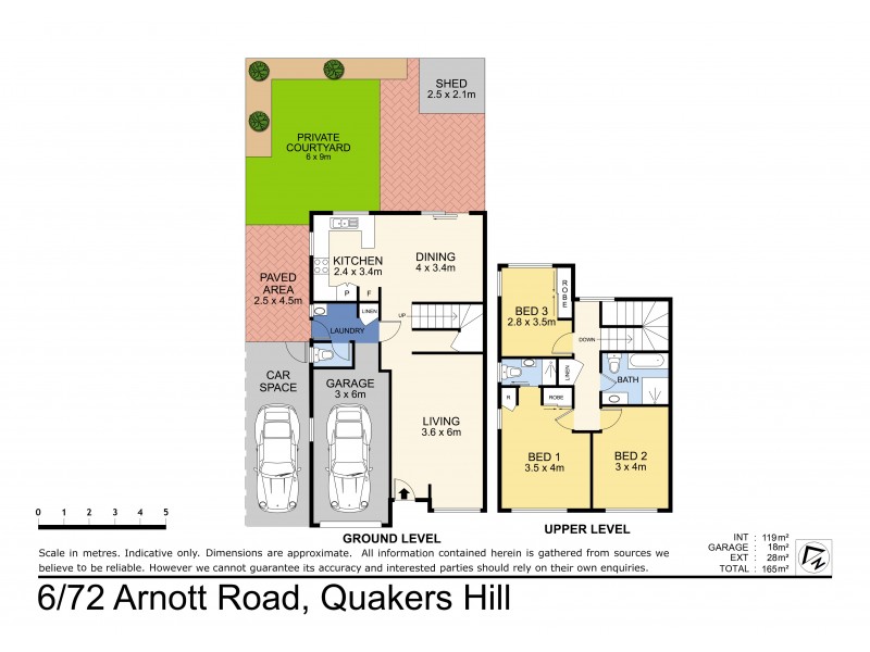 6/72 Arnott Road, Quakers Hill NSW 2763 Floorplan