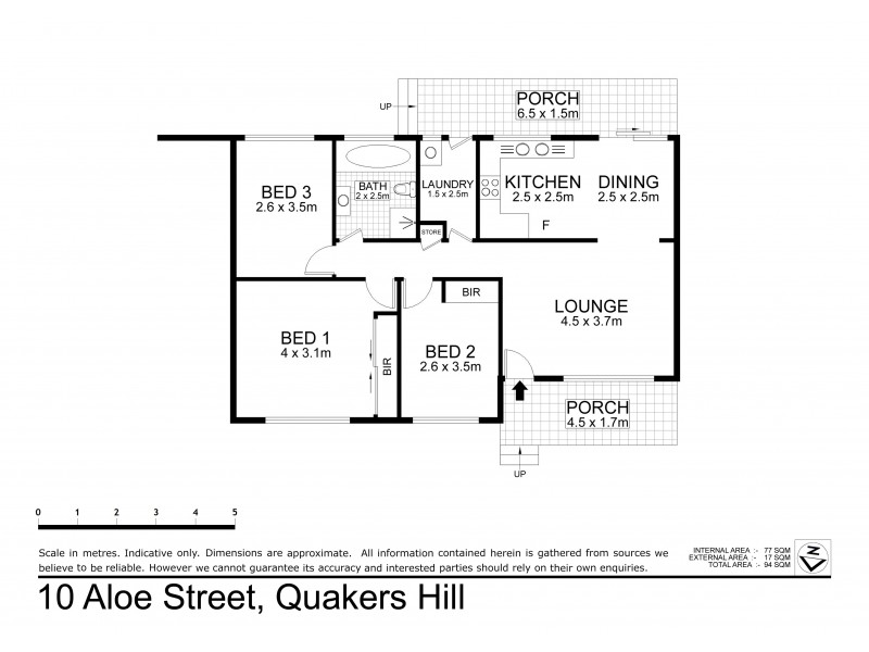 10  Aloe Street, Quakers Hill NSW 2763 Floorplan