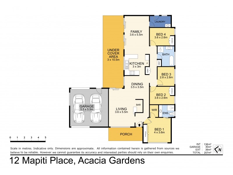 12 Mapiti Place, Acacia Gardens NSW 2763 Floorplan