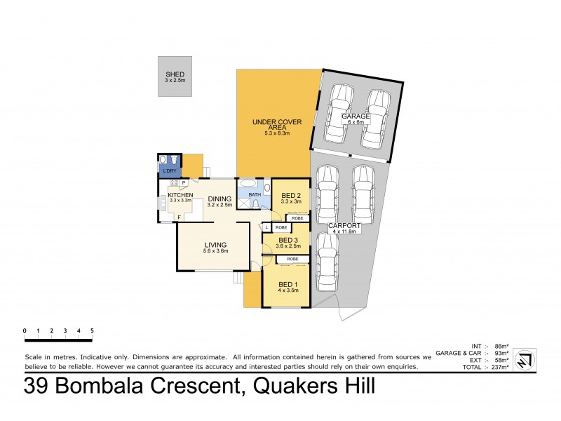 39  Bombala Crescent, Quakers Hill NSW 2763 Floorplan