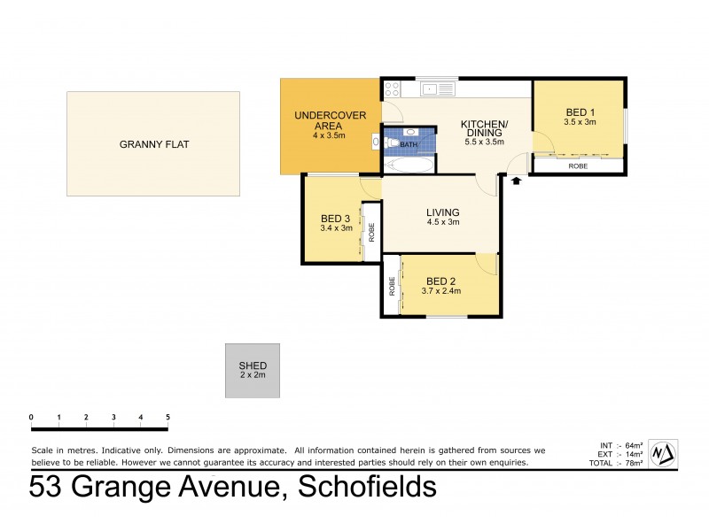 53 Grange Avenue, Schofields NSW 2762 Floorplan