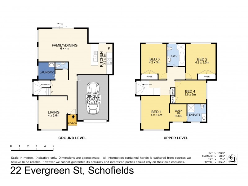 22 Evergreen Street, Schofields NSW 2762 Floorplan