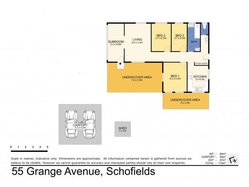 55 Grange Avenue, Schofields NSW 2762 Floorplan