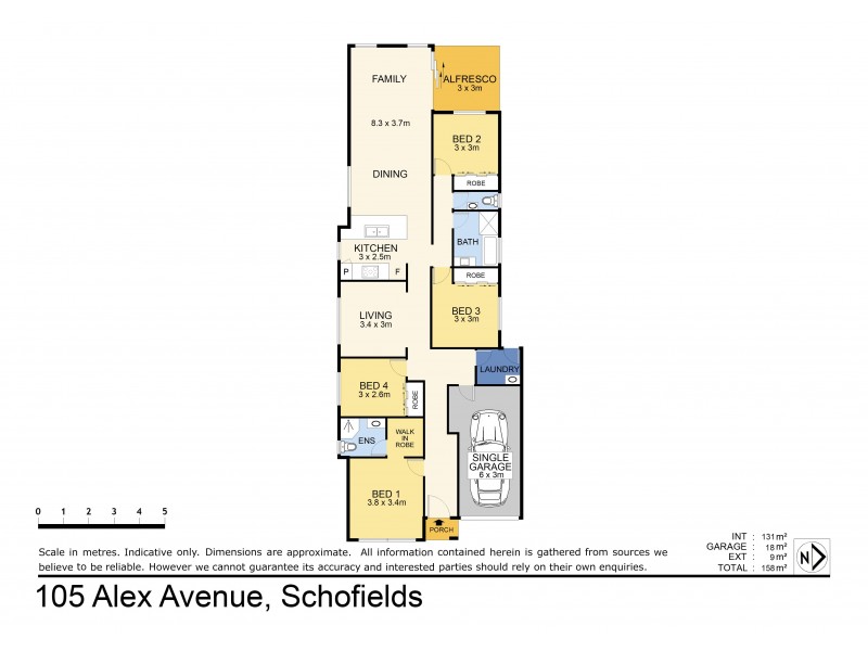 105 Alex Avenue, Schofields NSW 2762 Floorplan