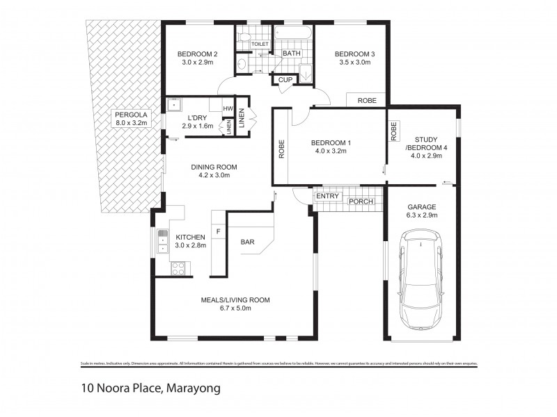 10 Noora Place, Marayong NSW 2148 Floorplan