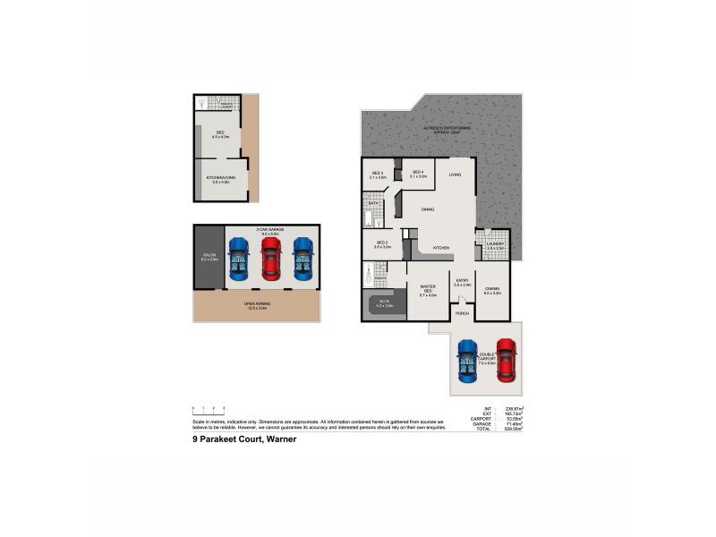 9 Parakeet Court, Warner QLD 4500 Floorplan