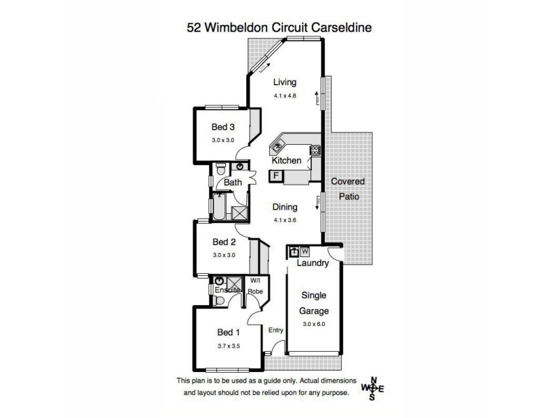 52 Wimbledon Circuit, Carseldine QLD 4034 Floorplan