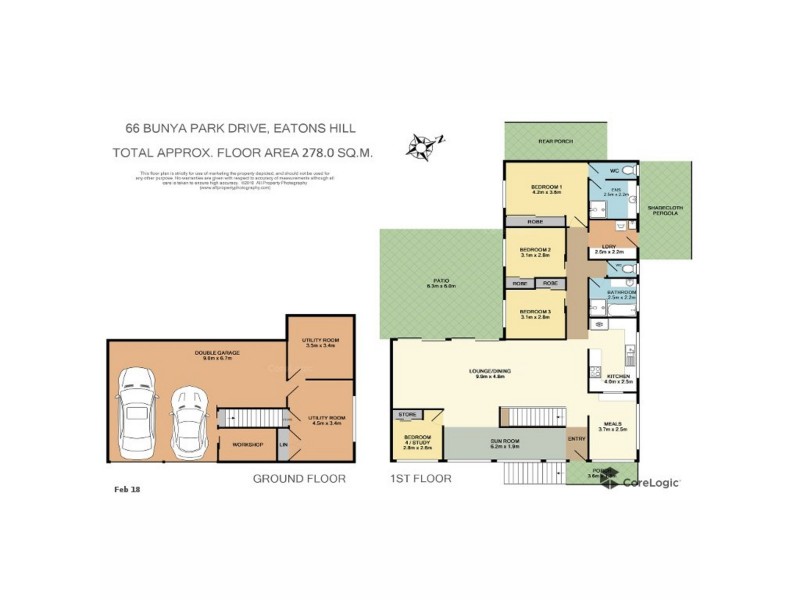 66 Bunya Park Drive, Eatons Hill QLD 4037 Floorplan