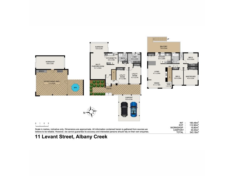 11 Levant Street, Albany Creek QLD 4035 Floorplan