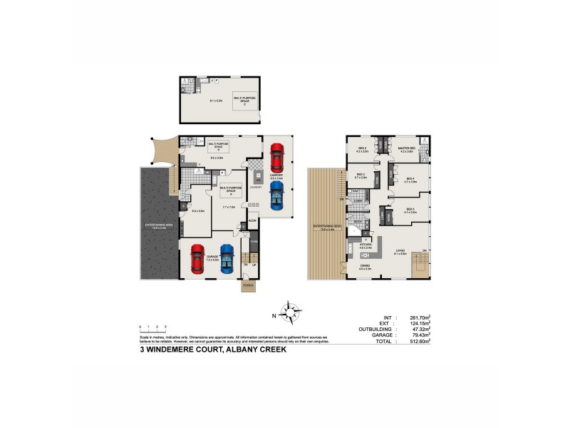 3 Windemere Court, Albany Creek QLD 4035 Floorplan