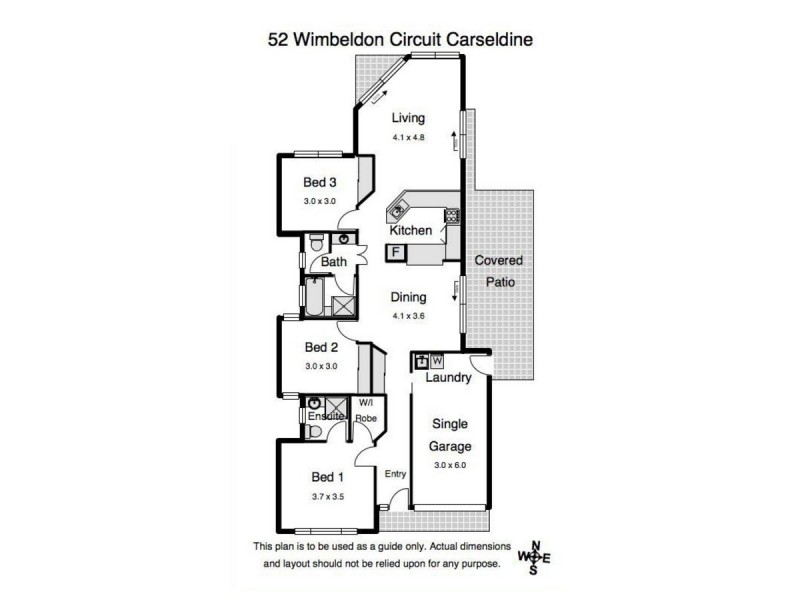 52 Wimbledon Circuit, Carseldine QLD 4034 Floorplan