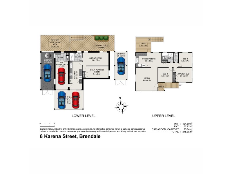 8 Karena Street, Brendale QLD 4500 Floorplan
