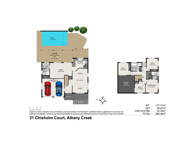 21 Chisholm Court, Albany Creek QLD 4035 Floorplan