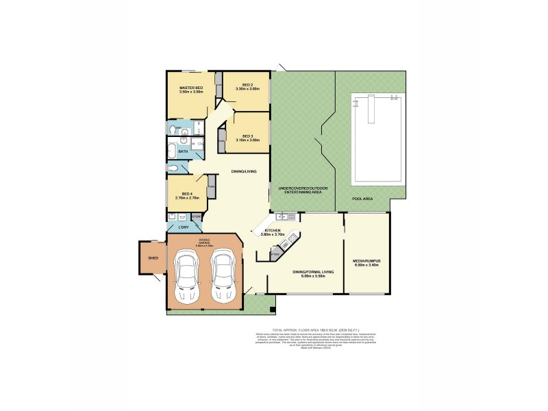 11 Kurrajong Drive, Warner QLD 4500 Floorplan
