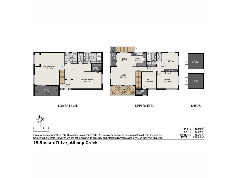15 Sussex Drive, Albany Creek QLD 4035 Floorplan