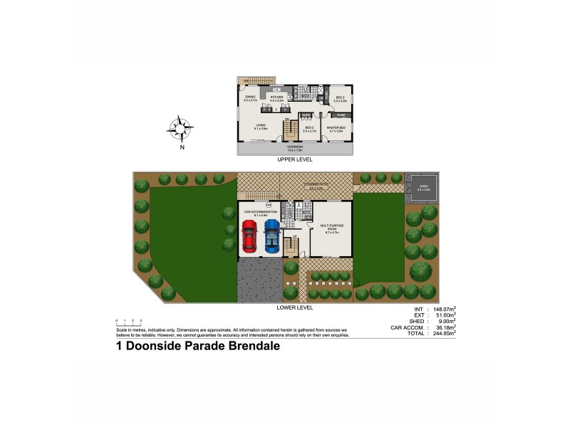 1 Doonside Parade, Brendale QLD 4500 Floorplan