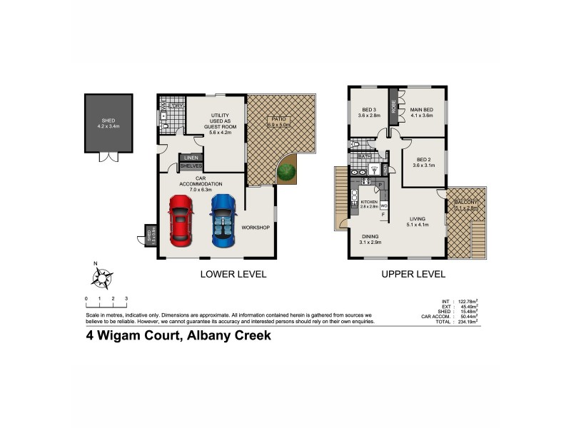 4 Wigam Court, Albany Creek QLD 4035 Floorplan