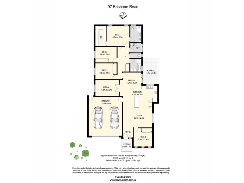 97 Brisbane Road, Warner QLD 4500 Floorplan