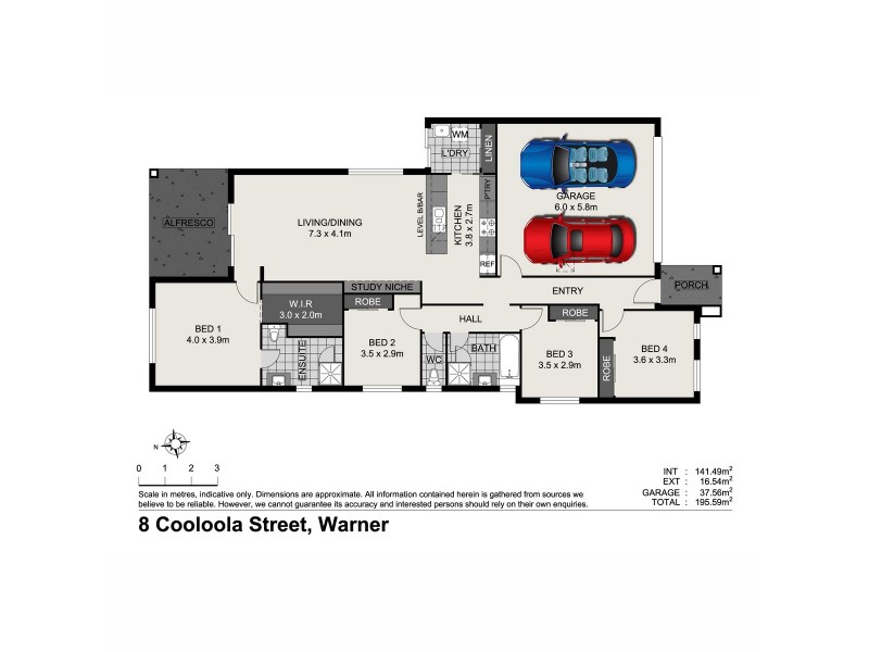 8 Cooloola Circuit, Warner QLD 4500 Floorplan