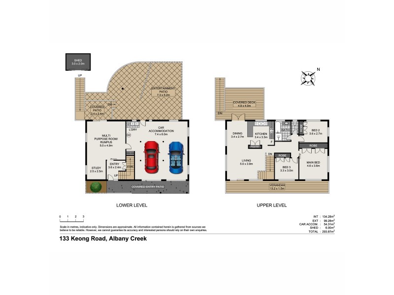 133 Keong Road, Albany Creek QLD 4035 Floorplan