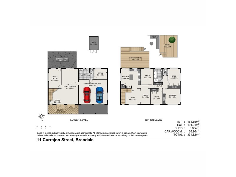 11 Currajon Street, Brendale QLD 4500 Floorplan