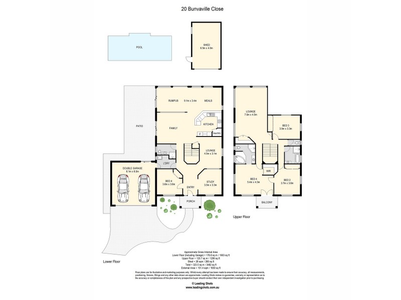20 Bunyaville Close, Arana Hills QLD 4054 Floorplan