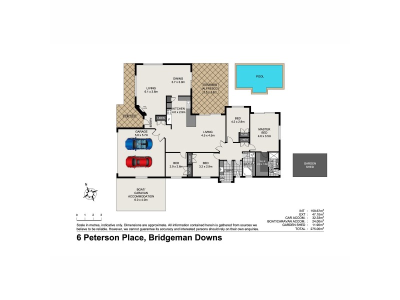 6 Peterson Place, Bridgeman Downs QLD 4035 Floorplan