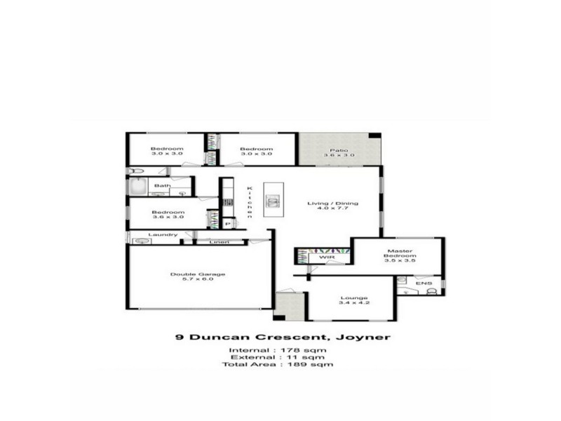 9 Duncan Crescent, Joyner QLD 4500 Floorplan