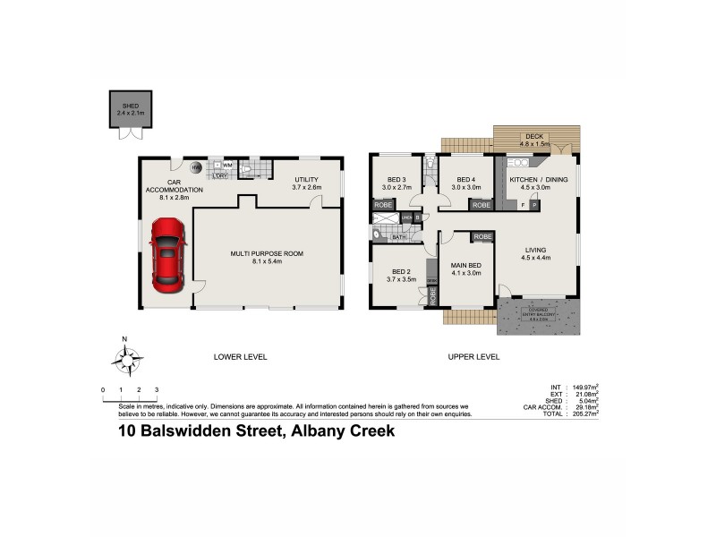 10 Balswidden Street, Albany Creek QLD 4035 Floorplan
