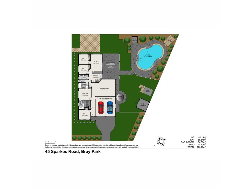 45 Sparkes Road, Bray Park QLD 4500 Floorplan