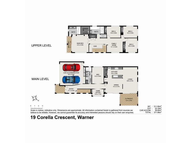 19 Corella Crescent, Warner QLD 4500 Floorplan