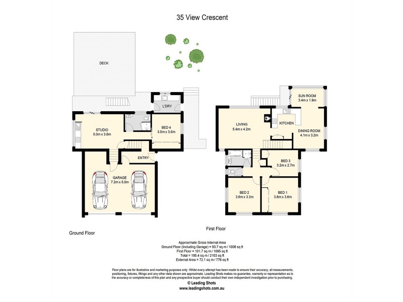 35 View Crescent, Arana Hills QLD 4054 Floorplan