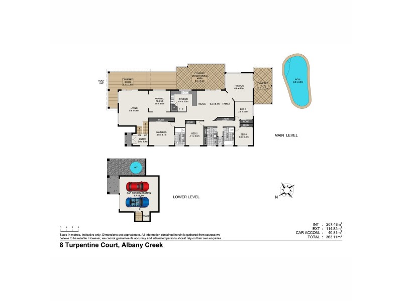 8 Turpentine Court, Albany Creek QLD 4035 Floorplan