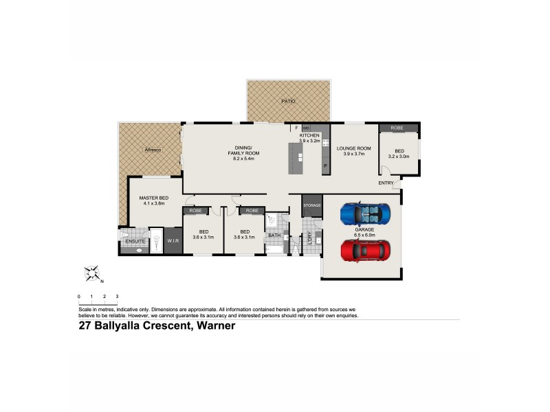 27 Ballyalla Crescent, Warner QLD 4500 Floorplan