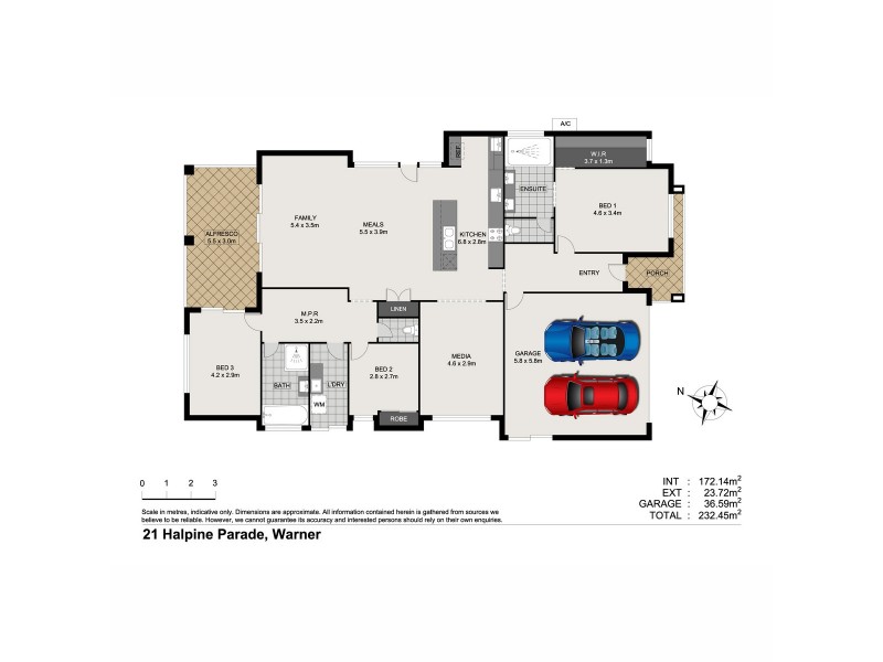 21 Halpine Parade, Warner QLD 4500 Floorplan