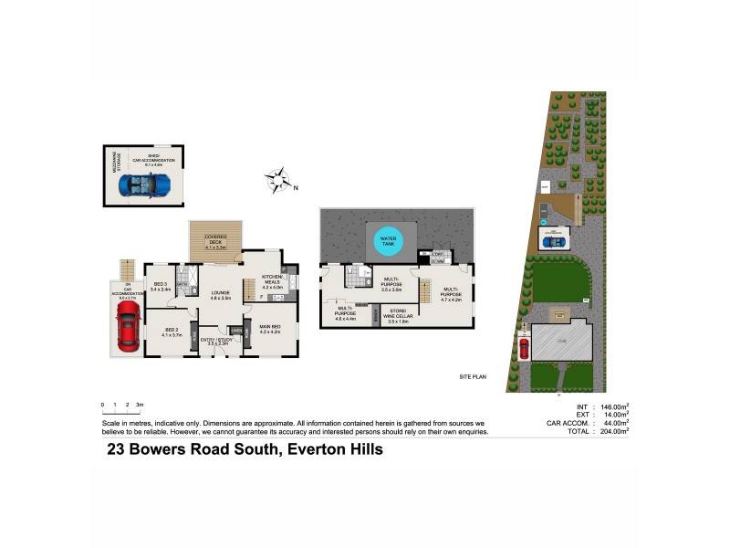 23 Bowers Road South, Everton Hills QLD 4053 Floorplan