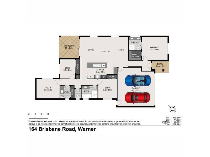164 Brisbane Road, Warner QLD 4500 Floorplan