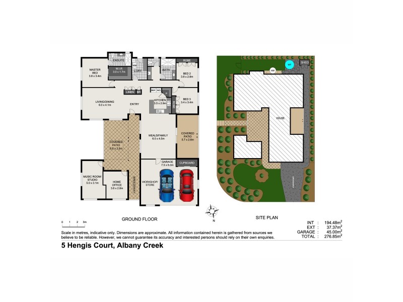 5 Hengis Court, Albany Creek QLD 4035 Floorplan