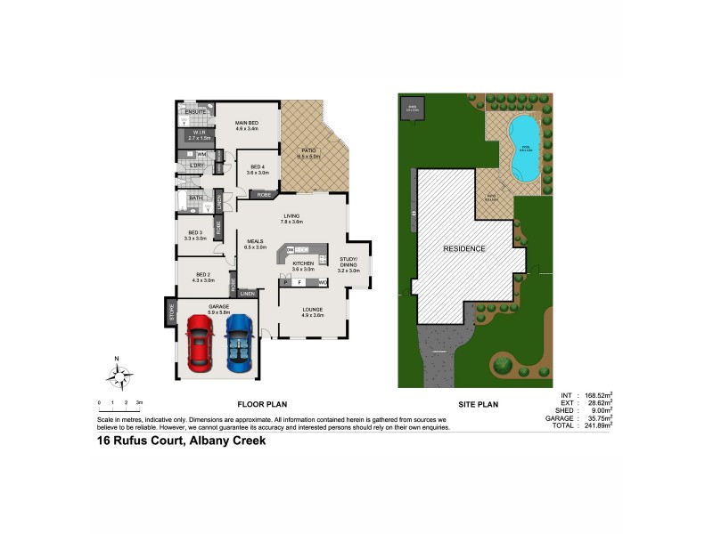 16 Rufus Court, Albany Creek QLD 4035 Floorplan