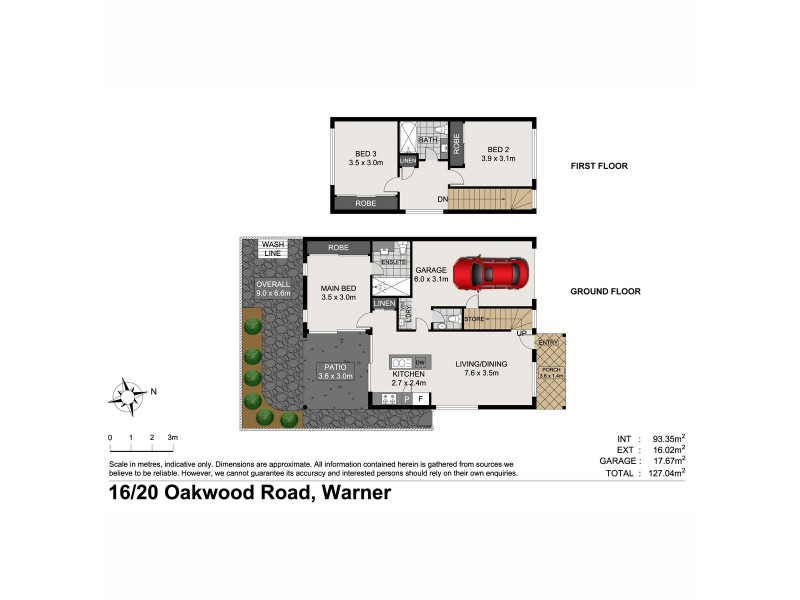 16/20 Oakwood Road, Warner QLD 4500 Floorplan