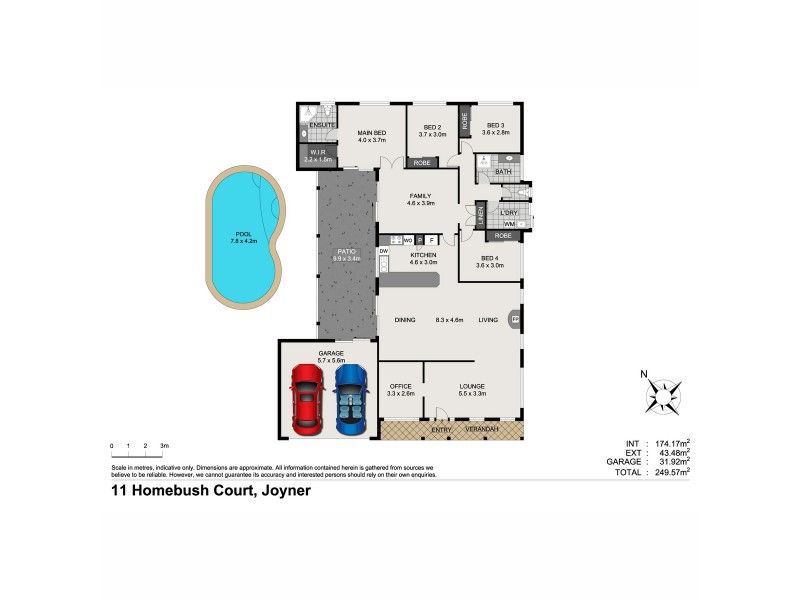 11 Homebush Court, Joyner QLD 4500 Floorplan