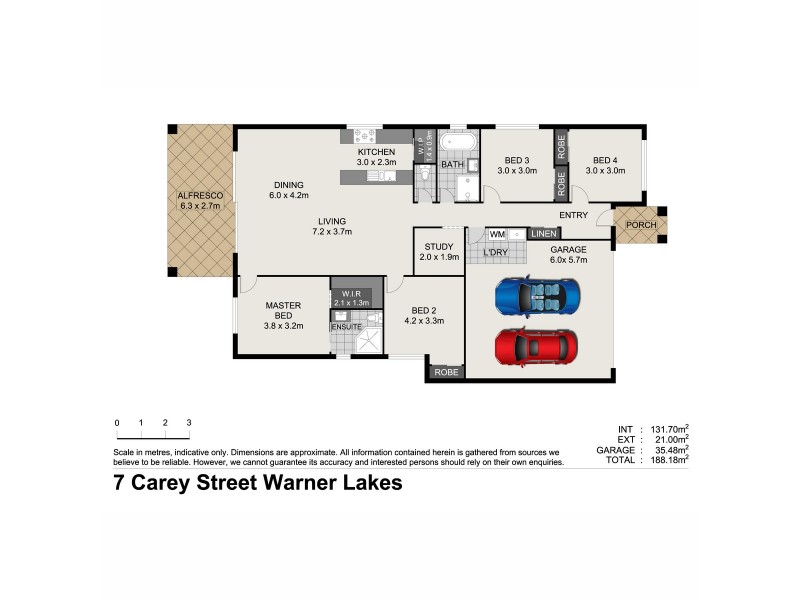 7 Carey Street, Warner QLD 4500 Floorplan